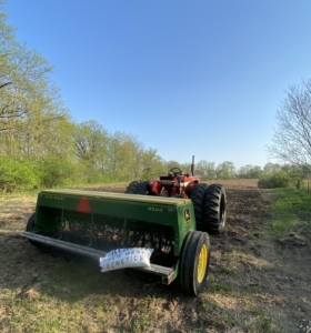 Hemp Field Planting in Iowa NWG 2730