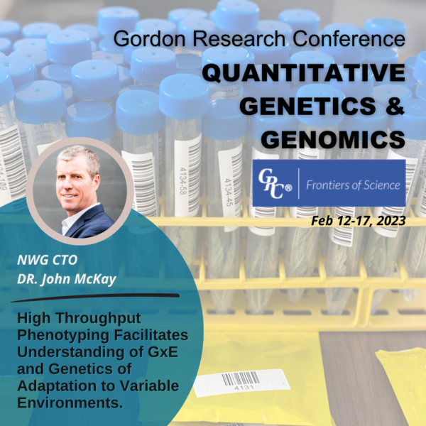 NWG CSO, John McKay Presents at the Quantitative Genetics & Genomics Conference